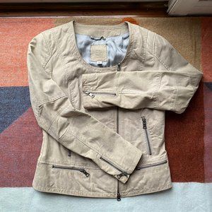 Genuine Leather moto Jacket